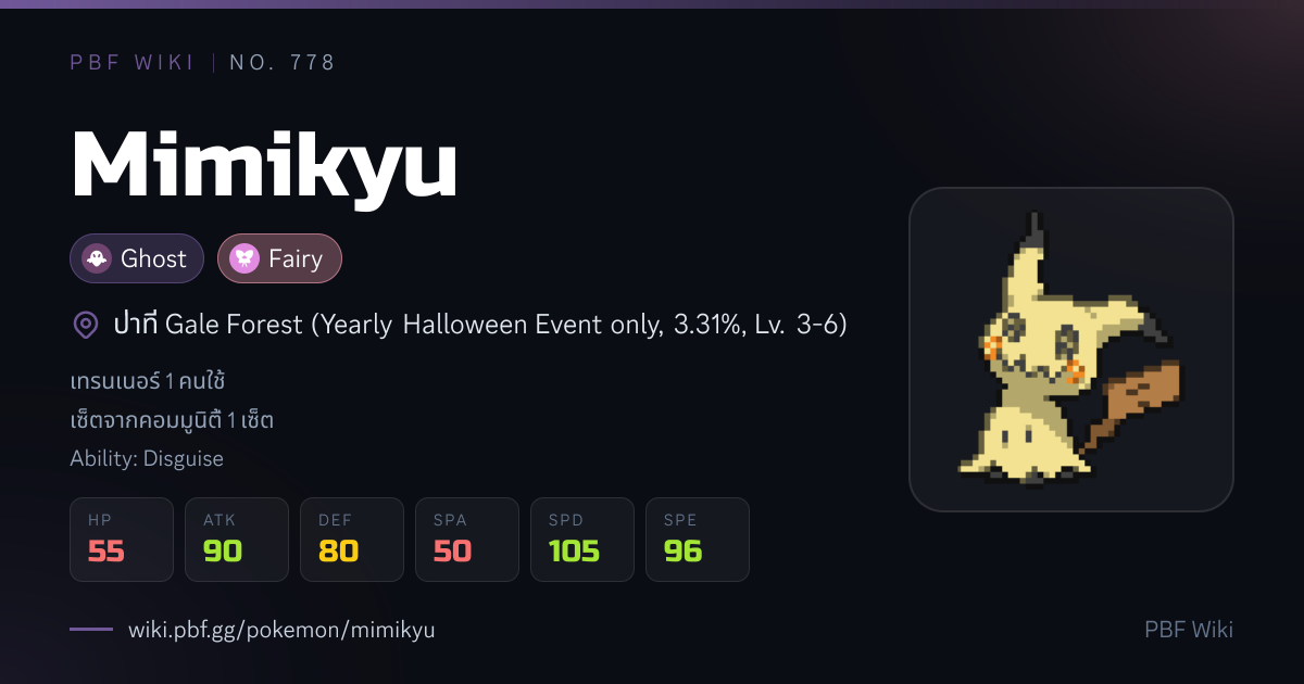 Mimikyu | PBF Wiki